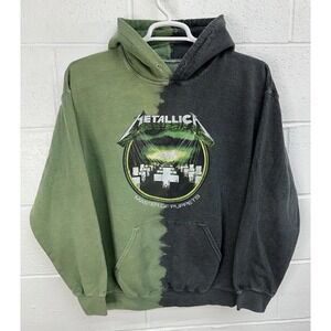 Metallica Master Of Puppets Split-Dye Hoodie / Men's Size Medium